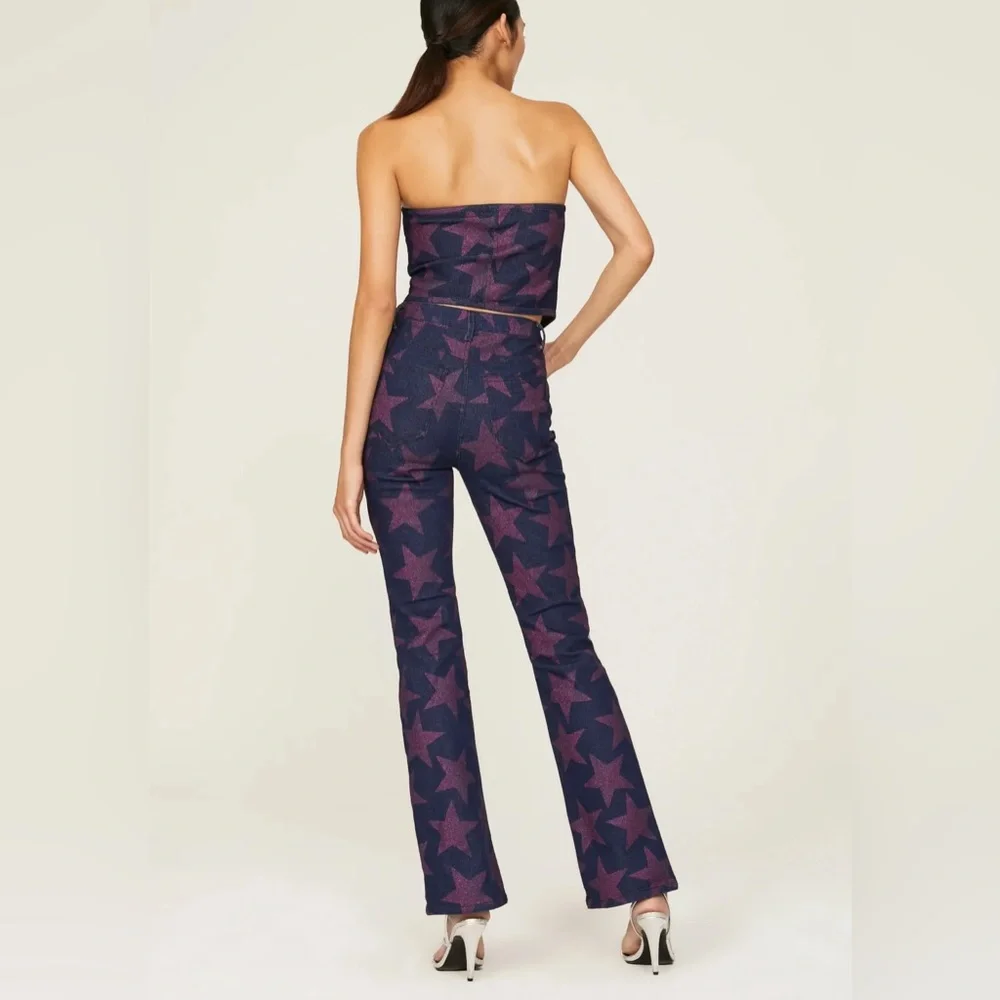 NWT AFRM Baby Boot Huxley jeans - Picture 2 of 4